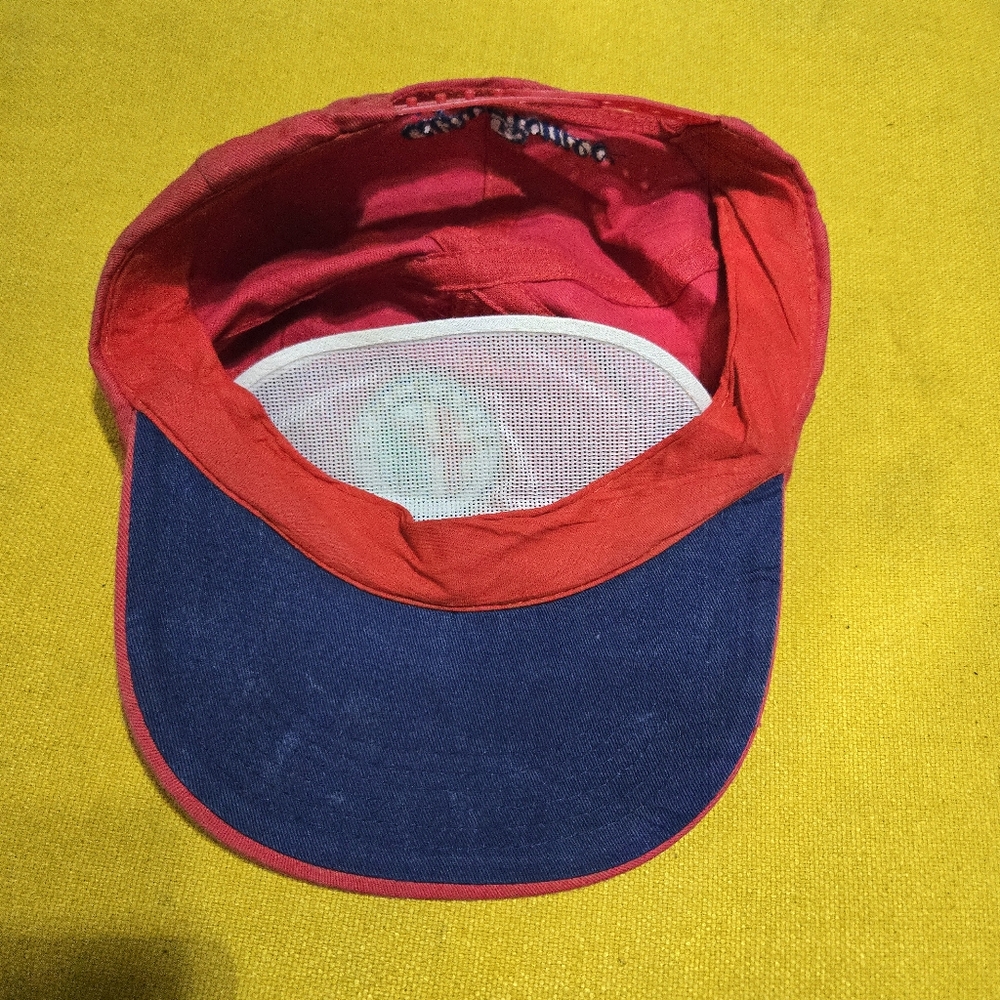 Vintage Alfa Romeo Cuore Sportivo 5 Panel Hat Red Racing Formula 1 Snapback Cap - Picture 4 of 5